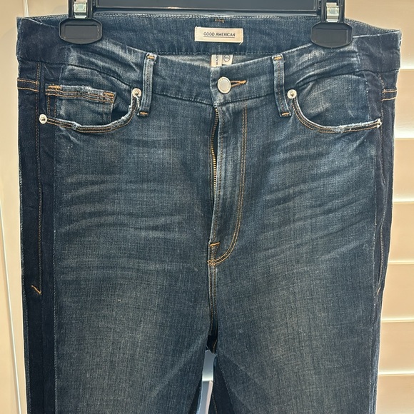Good American two tone skinny jeans - Picture 2 of 9
